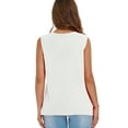 thumbnail image 3 of PRETTYGARDEN Women's Button Up Sweater Vest Top, Lightweight, Sizes S-XXL, 3 of 6
