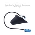 thumbnail image 4 of Car Antenna Base Automotive Exterior Roof Replacing Accessory Plastic Metal Aerial Adapter Automobile Connector Repair Fixing Accessory Replacement for Astra G/H, 4 of 9