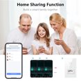thumbnail image 3 of El zócalo del enchufe del interruptor inalámbrico Zigbee funciona con Alexa Google Home Tuya 16A 20A JShteea El nuevo, 3 of 8