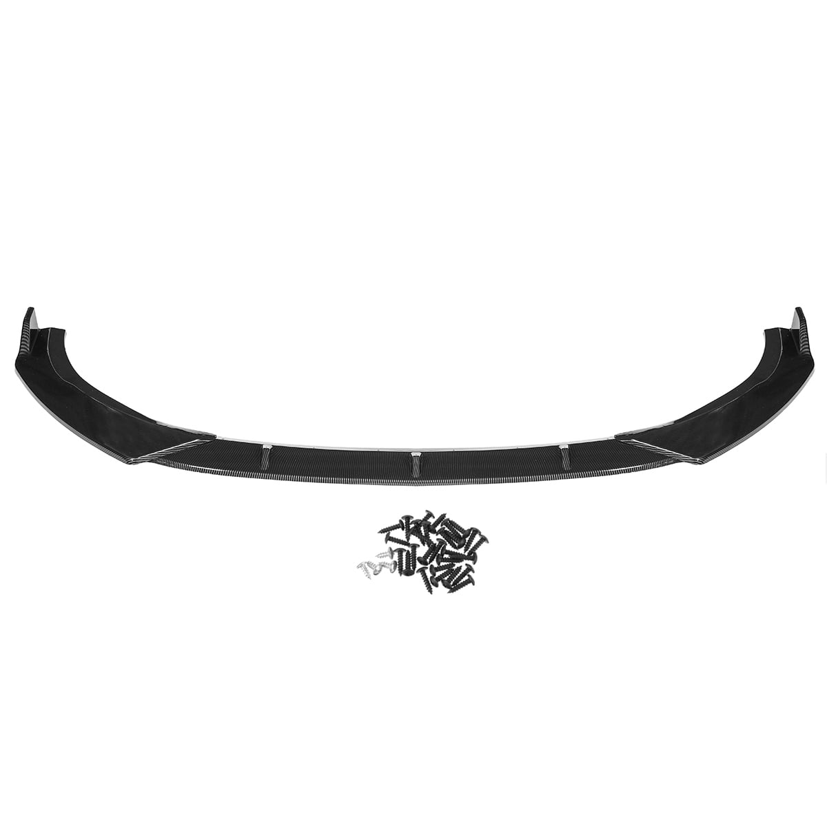 3PCS Set Front Bumper Lip For For KIA K5 GT, GT-Line, EX, LX All Models 2020-2024 Bumper Front Spoiler Air Dam Chin Front Splitter Lip Lower Protector Carbon Fiber Style
