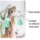 thumbnail image 4 of Fanme Botas antiarañazos Zapatos de silicona para gatos Botas Cubierta de goma para uñas Precaución Guantes para rasguños Protector de patas de gato Aseo de mascotas Botines para rascarse para el baño en el hogar Afeitado Tratamiento de control MFZFUKR HMYH241, 4 of 7