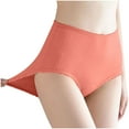thumbnail image 6 of Lopecy-Sta Womens Panties Gift for Mother 2PC Fashion High Waisted Underwear Seamless Womens Underwear Breathable Wide Gusset Panties, 6 of 9