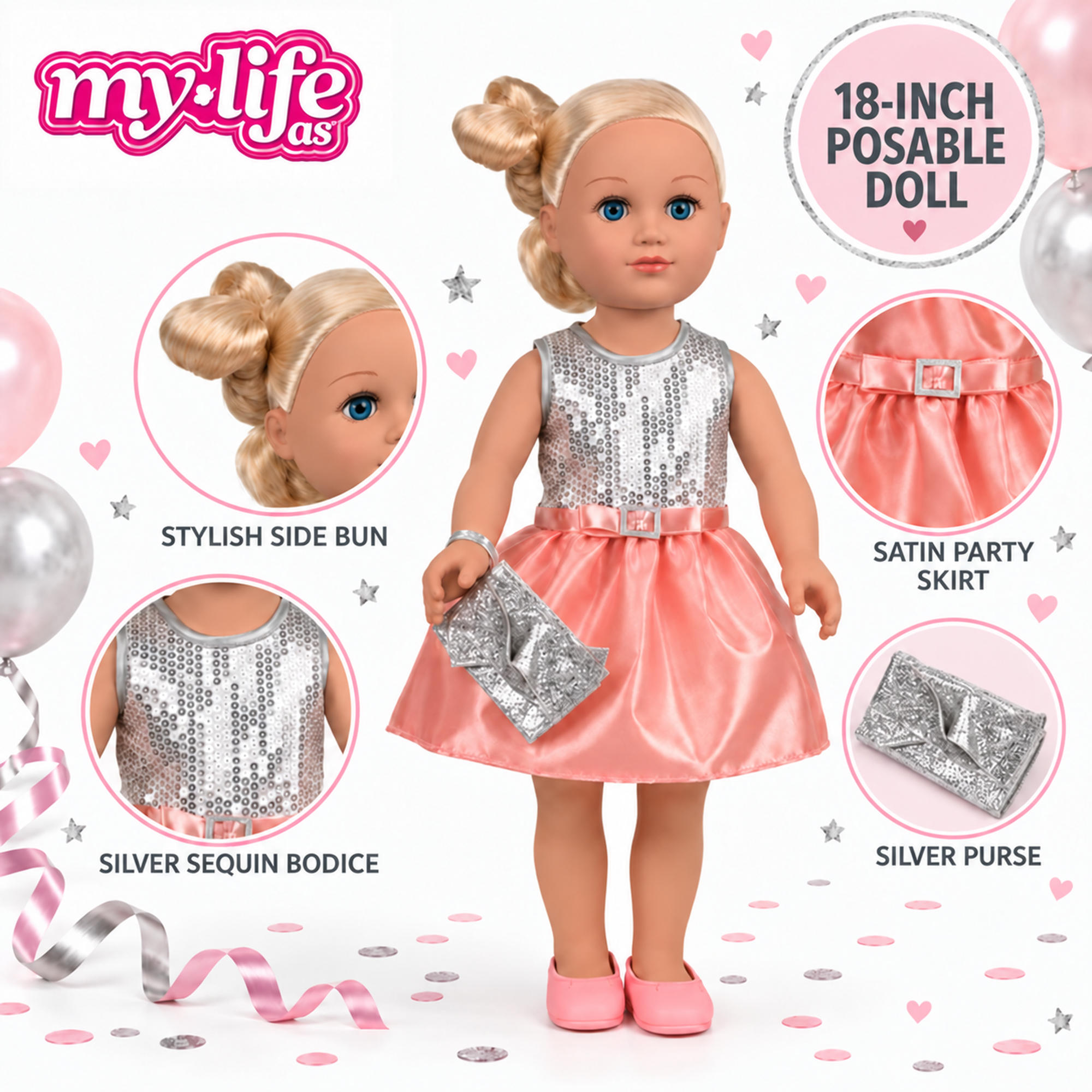 My Life As Estella 18-Inch Posable Fashion Doll photo 3