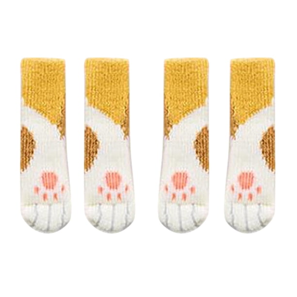 Fundas para patas de silla BuyWeek 16 piezas forma de pata de gato