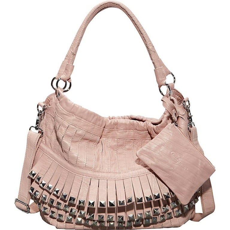 Amerileather Studded Tutu Leather Handbag - Walmart.com