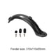 thumbnail image 2 of Tornillos traseros Coloque el guardabarros de scooter eléctrico con guardabarros ABS para M365 Negro, 2 of 9