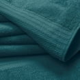 thumbnail image 2 of GLAMBURG Premium Cotton 4 Pack Bath Towel Set - 100% Pure Cotton - 4 Bath Towels 27x54 - Ideal for Everyday use - Ultra Soft & Highly Absorbent - Teal, 2 of 7