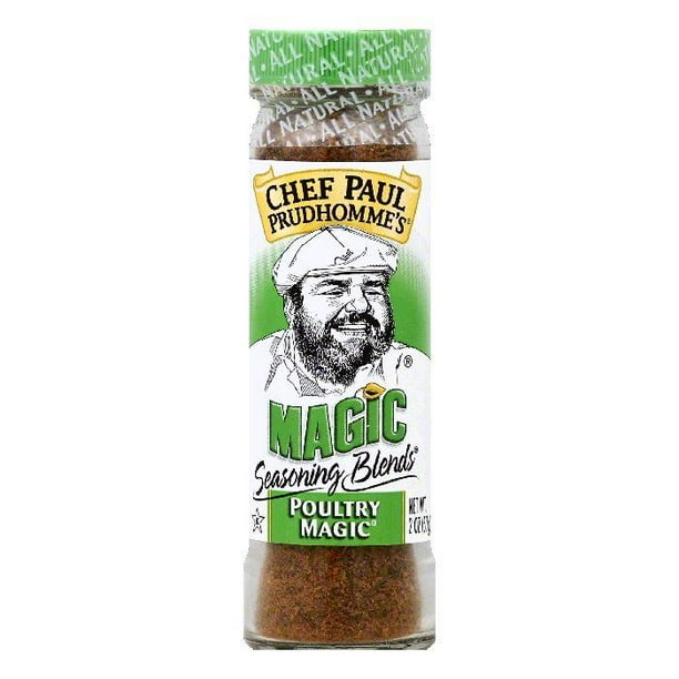 Chef Paul Prudhommes Poultry Magic Seasoning Blends, 2 OZ (Pack of 6
