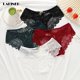 thumbnail image 2 of Bragas de encaje Sexy para Mujer, ropa interior femenina, Culottes de tiro bajo, Bragas de algodón para Mujer, lencería de encaje transpirable, 2 of 5