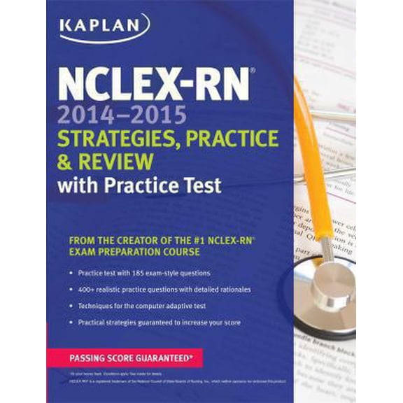 Pre-Owned NCLEX-RN 2014-2015 Strategies, Practice, and Review with Practice Test (Paperback) 1618653792 9781618653796
