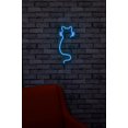 thumbnail image 3 of TRNDY Cat Neon Light, 9 in x 19 in Electric Glow Cat LED Sign for Party Home Decor, 3 of 5