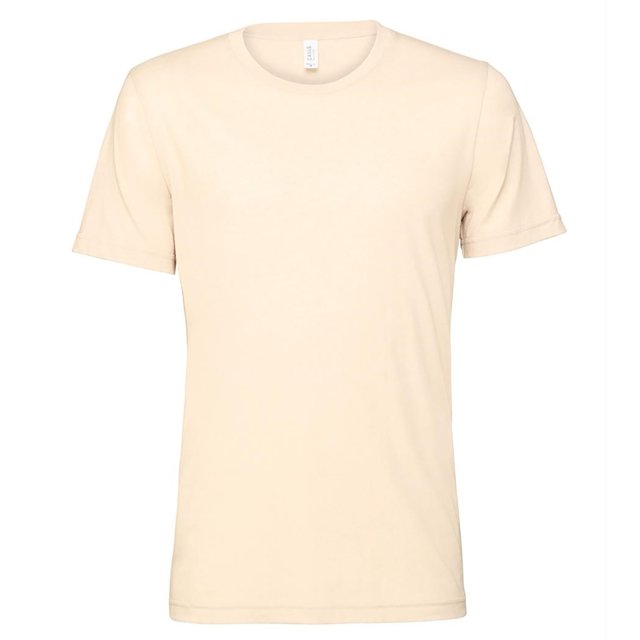Bella + Canvas - Camiseta CVC jaspeado unisex para adultos (Polvo Jaspeado)