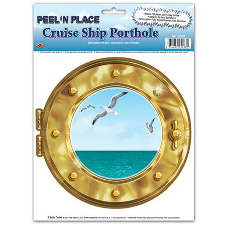 UPC 034689577331 product image for The Beistle Company Cruise Ship Porthole Peel 'N Place | upcitemdb.com