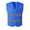 Blue, variant on Mgmyaa Reflective Safety Vest for Men & Women Sleeveless Night Workwear High Visibility Work Jacket