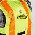 thumbnail image 3 of Kent HI VIS Mesh Deluxe Vest Large Yellow, 3 of 3