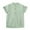 Green, variant on Langwyqu Short Sleeved Solid Color Boys Henley Blouse Children Button Tops With Pocket For 3-14 Years