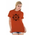 thumbnail image 4 of Compass Diamond Symbolic Spiritual Plus Size Crewneck Graphic Tee Shirt Brisco Brands 2X, 4 of 5