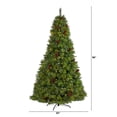 thumbnail image 2 of Nearly Natural 8ft. Montana Mixed Pine Artificial Christmas Tree with Pine Cones, Berries and 700 Clear LED Lights, 2 of 10