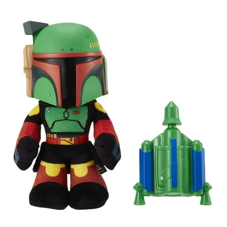 Star Wars Boba Fett Voice Cloner 12  Feature Plush with Air-Powered Soft Rocket Launcher price history on PriceWatchPro
