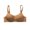 Yellow, variant on Turilly Bras Womens Solid Color Lace Wireless Bra Breathable No Rims Casual Everyday Wear Everyday Bras