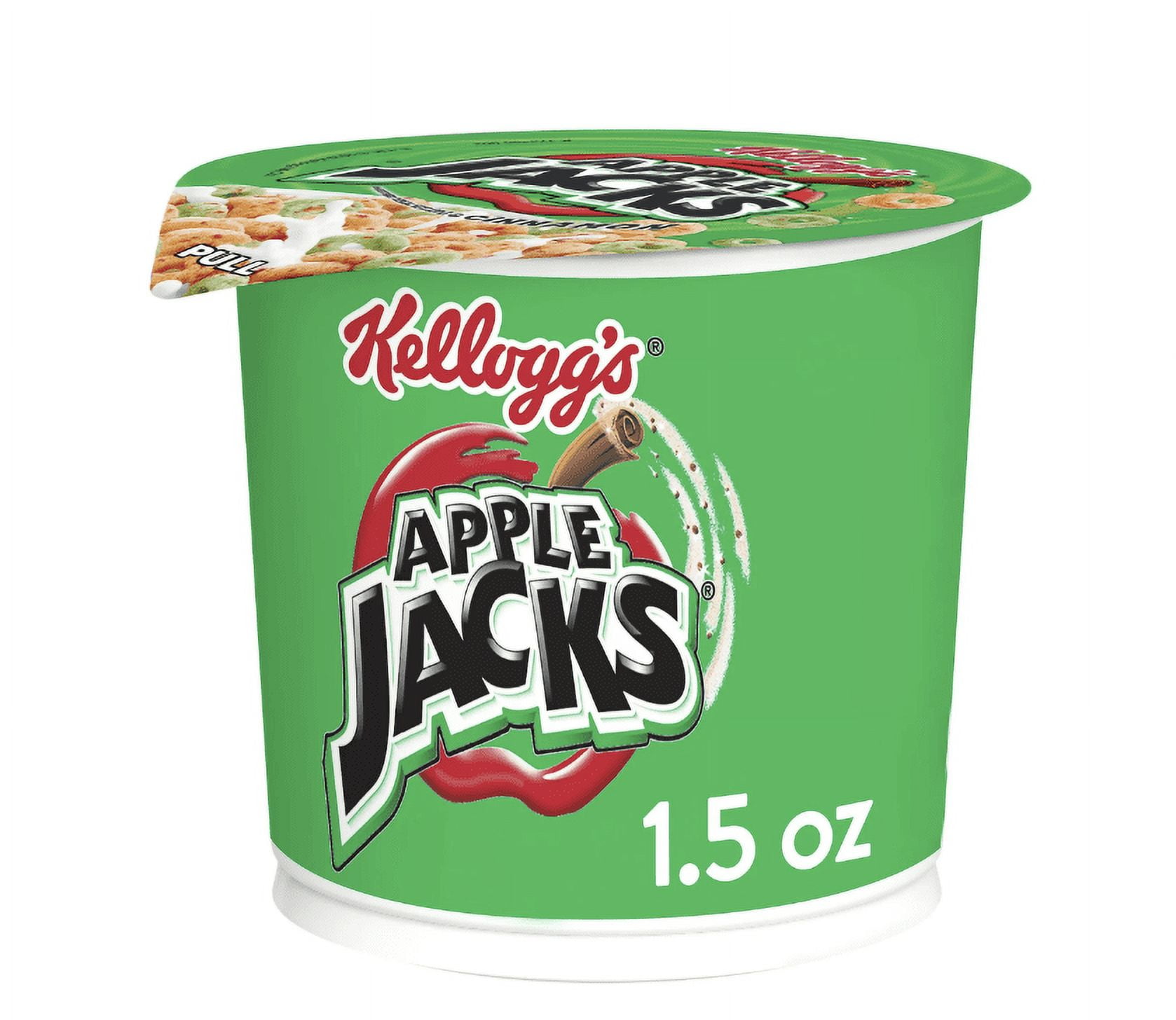 Kellogg's Breakfast Cereal Cups Variety Pack, 6 Count – Portable Single-Serve Cereal Cups for School Snacks, Quick Breakfast, Office & Travel
