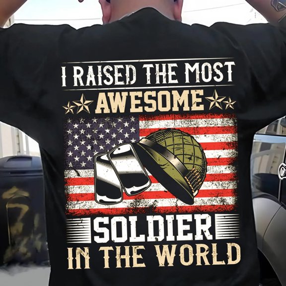 Trenditee Proud Parent of the Most Awesome Soldier in the World T-Shirt
