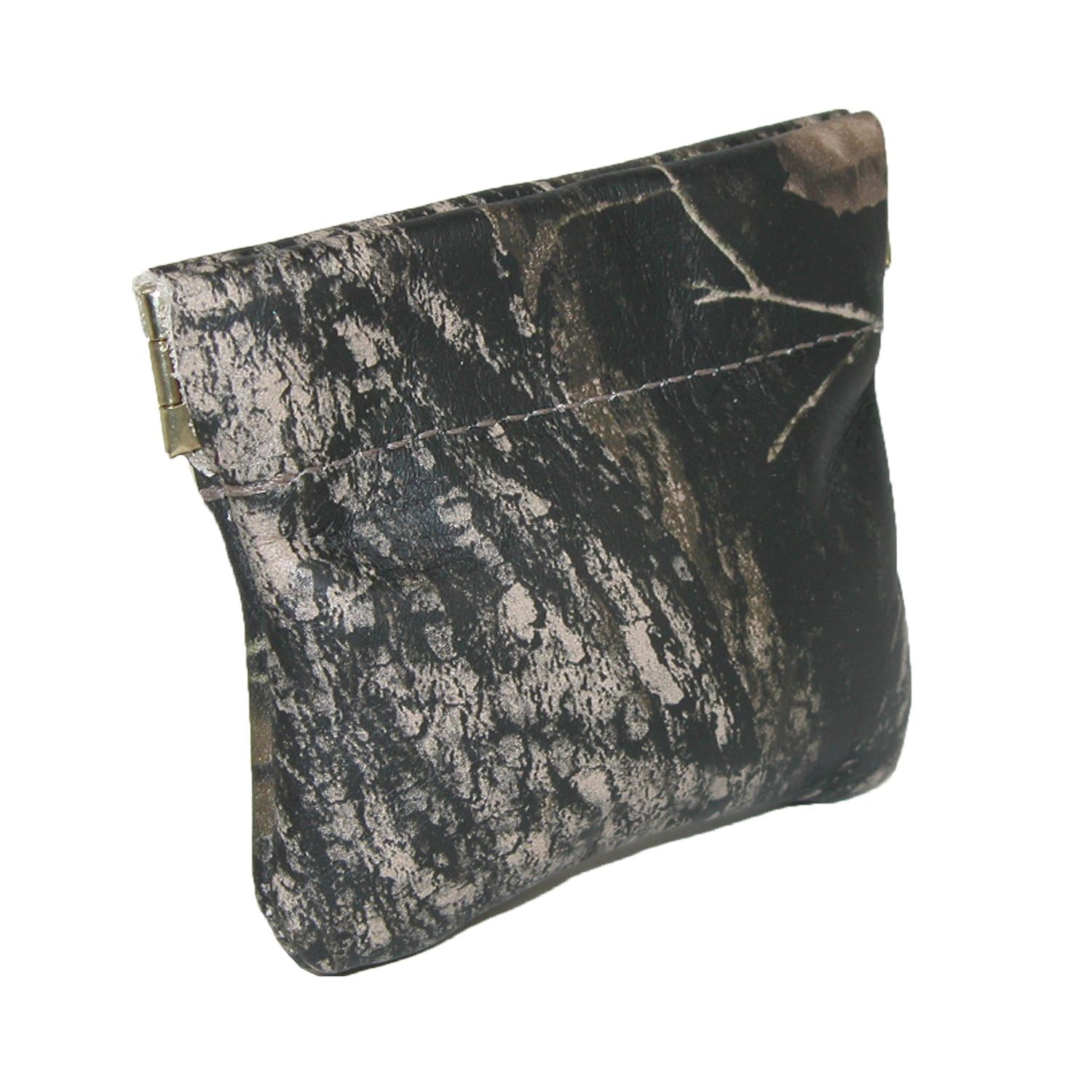 New CTM Leather Squeeze Coin Pouch