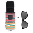 thumbnail image 2 of USA Gear Sunglasses & Eyeglasses Case Fits Designer Glasses & Shades, Neoprene, Belt Loop, Southwest, 2 of 9