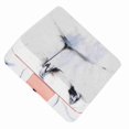 thumbnail image 2 of Portable Contact Lens Case with Square Marble Mirror, Rose Gold Color, 2 of 4