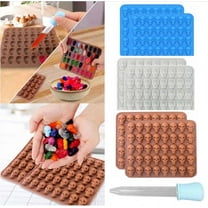 Gifts Dianli 2PCS Halloween Hot 40-Skull Ice Mold Set, Food-Grade Silicone, with Dropper, 16x17x1.2cm Limited-Time Clea-rance Savings