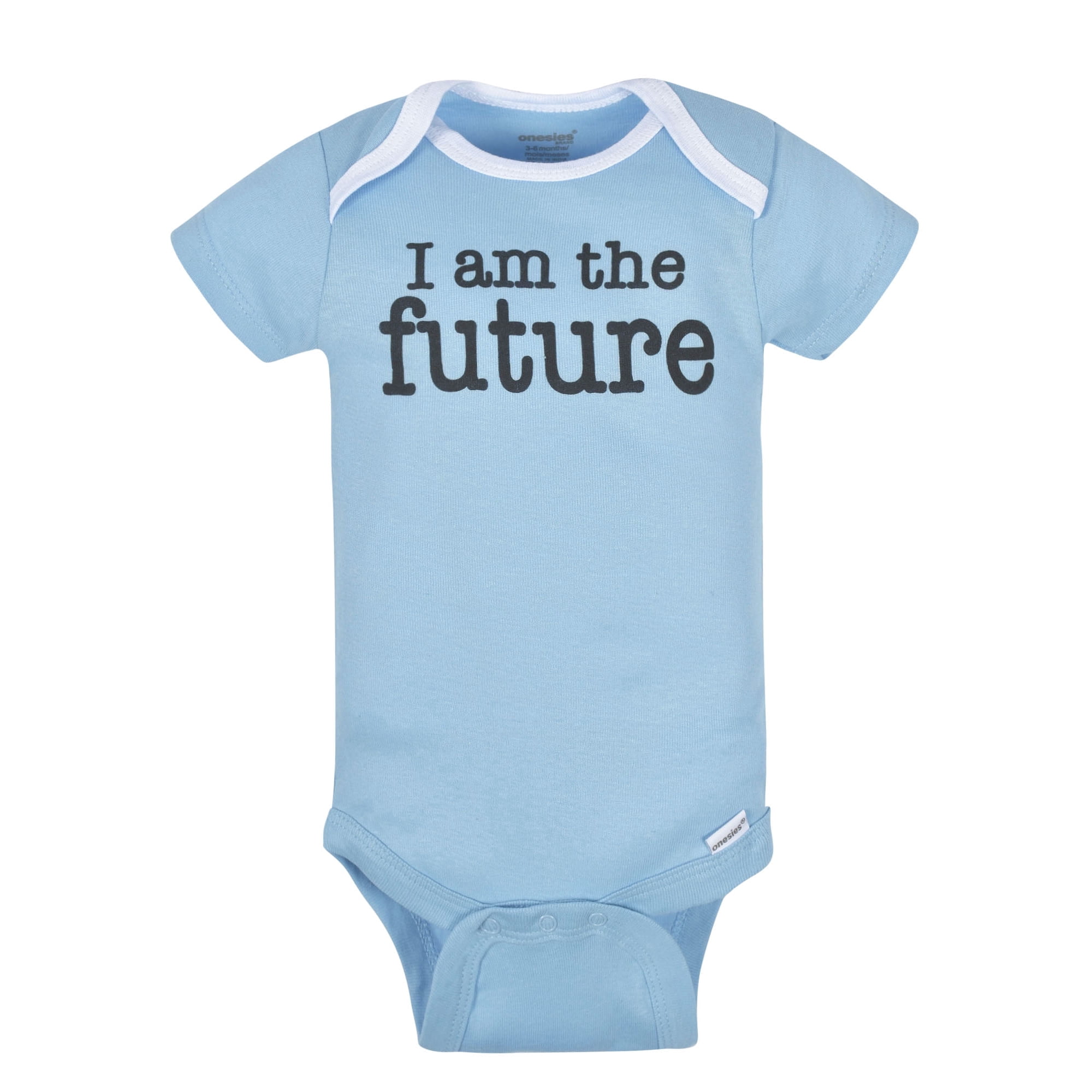 Onesies Brand Baby Boy or Girl Gender Neutral Short Sleeve Onesies Bodysuits, 8-Pack, Sizes Newborn-12M
