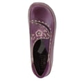 thumbnail image 4 of Spring Step L'artiste Burbank Leather Clogs for Women | Designer Hand-Painted Slip-On Shoes | Ladies Casual Platform Clog, 4 of 9
