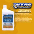 thumbnail image 3 of Nitro Lubricants 20W-50 Engine Oil – Synthetic Blend, 1 Quart (5-Pack), 3 of 9