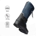 thumbnail image 5 of Burudani Men's Waterproof Hiking Winter Snow Boots Insulated Fur Liner Lightweight Outdoor Tall Boots, 5 of 5