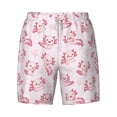 thumbnail image 4 of Lsque Mens Swim Trunks Baby Salamander Pattern - Bathing Suit Compression Liner - Beach Swim Shorts Swimwear - (S-3XL) - Stretch Quick Dry -3X-Large, 4 of 9