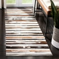 thumbnail image 2 of Safavieh Studio Leather Keegan Geometric Area Rug or Runner, 2 of 8