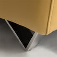 thumbnail image 2 of EK078 Yellow Color With Italian Leather Loveseat, 2 of 6