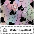 thumbnail image 4 of Valentines Shower Curtain, Sweet Pink Heart Shower Curtain Set with Hooks Waterproof Pink and White Bathroom Decor, 72x72 Inch, 4 of 6