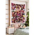 thumbnail image 3 of Tapiz de Sasha Banks con impresión de póster para colgar en la pared, arte de pared, tapiz para dormitorio, sala de estar, pasillo, dormitorio, decoración del hogar, 60 x 51 pulgadas, 3 of 8