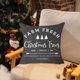 thumbnail image 2 of Mfgneh Fundas De Almohada Con Diseño De Árboles De Navidad Frescos De Granja, Funda De Cojín Con Decoración Navideña, 18 X 18 Pulgadas, Para Sofá, Almohadas Navideñas Negras, 2 of 4