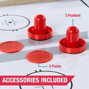 48 Air Hockey Table Set with LED Scorer, by MD Sports