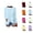 B-Blue, variant on Fall Shirts for Women 2025 Solid Color Crewneck Eyelet Ruffle Hem Breathable Blouse Tops Long Sleeve Shirts for Women