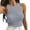 Purple, variant on Dagugfen Going out Tops for Women Casual Basic Sleeveless Crew Neck Ribbed Knit Comfy Slim Tank Top