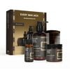 Every Man Jack Sandalwood Beard and Grooming Holiday Gift Set for Men, Naturally Derived