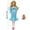 Blue, variant on Pregnant Mommy Doll Set, Removable Baby Doll, Interactive Role Play Toy, Smooth Durable Plastic Surprise Belly Doll, Realistic Detailed Nurturing Educational Toy, Imaginative Storytelling Gift