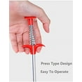 thumbnail image 3 of Flexible Grabber Toilet Snake, 63-inch, with 4 Claws, Hair Clog Remover Tool, 3 of 5