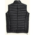 thumbnail image 2 of HIDE CRAFTS Lightweight Quilted Puffer Vest, Full Zip, High Collar, Black, 2 of 3