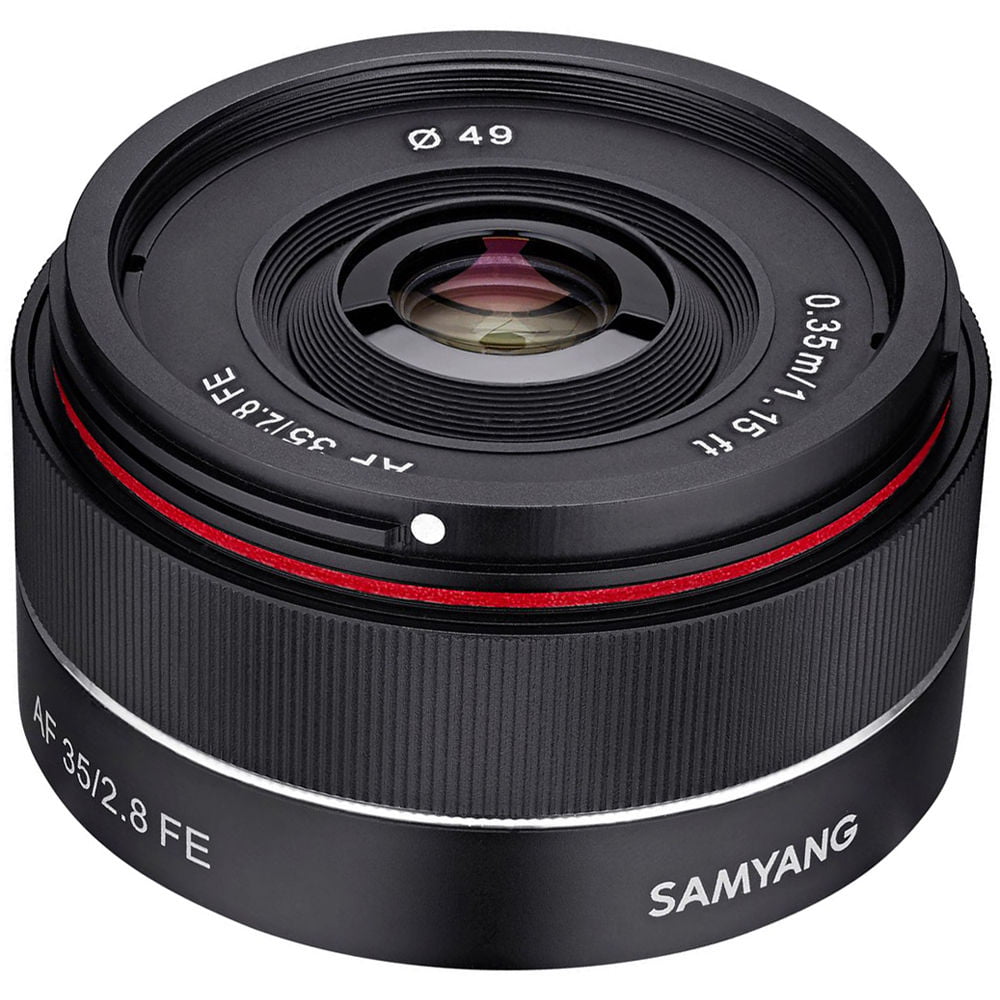 parlement Pastoor Doordeweekse dagen Samyang AF 35mm f/2.8 FE Lens for Sony E - SYIO35AF-E - Walmart.com