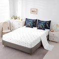thumbnail image 3 of YST Sea Turtles 7-Piece Ocean Animal Bedding Set, Twin, 3 of 4