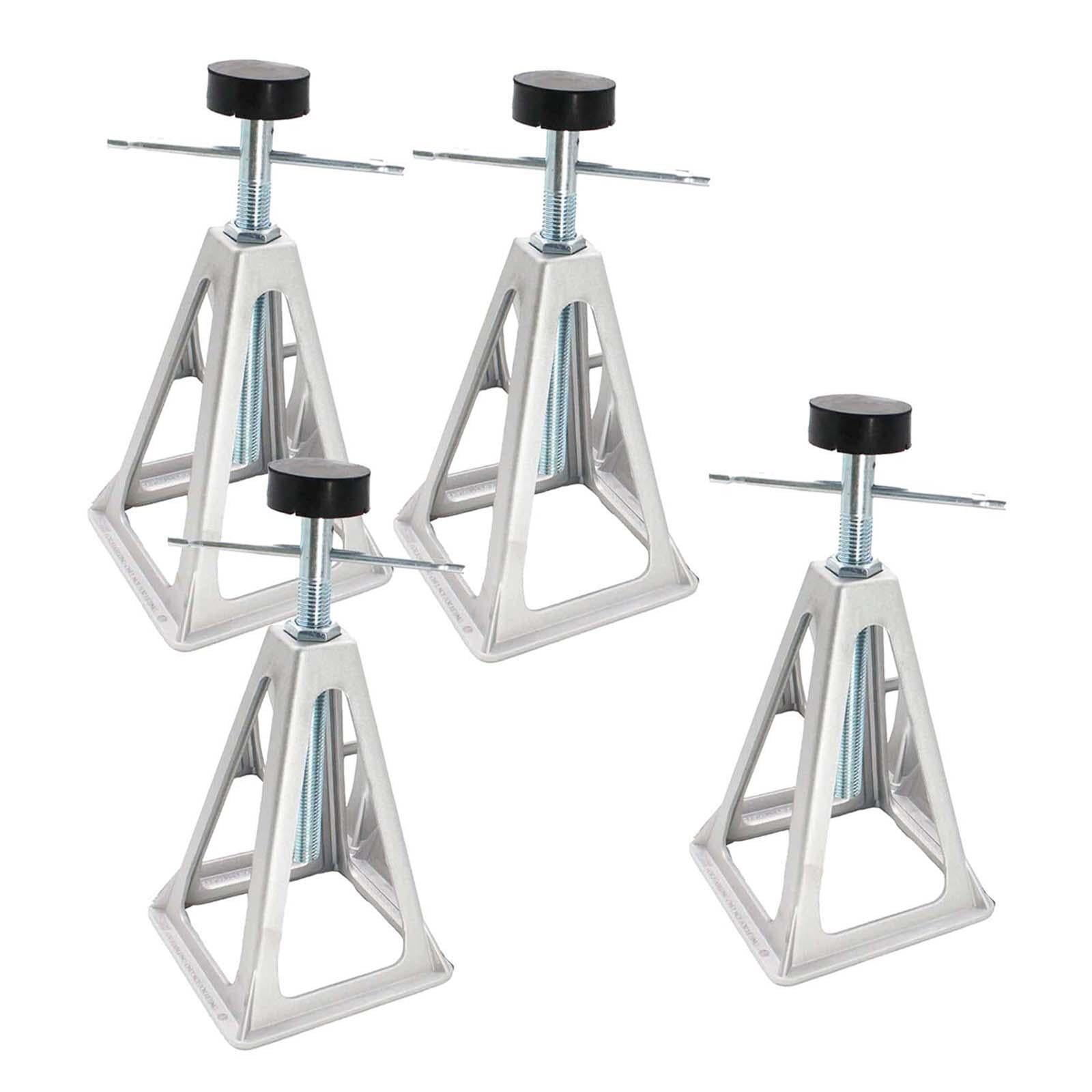 Nishiyuenyi Jack Stands Leveling Jacks Accessories Aluminum Alloy Adjustable Height Aluminum 4pcs